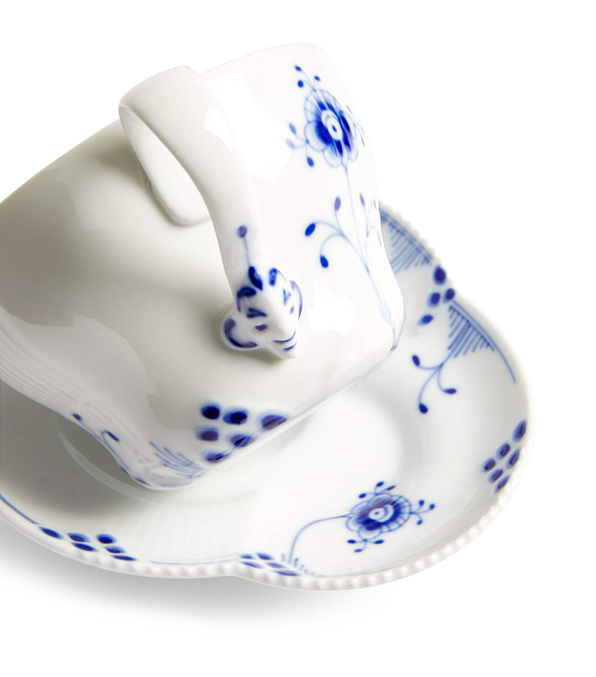 Royal Copenhagen Blue Elements Teacup and Saucer