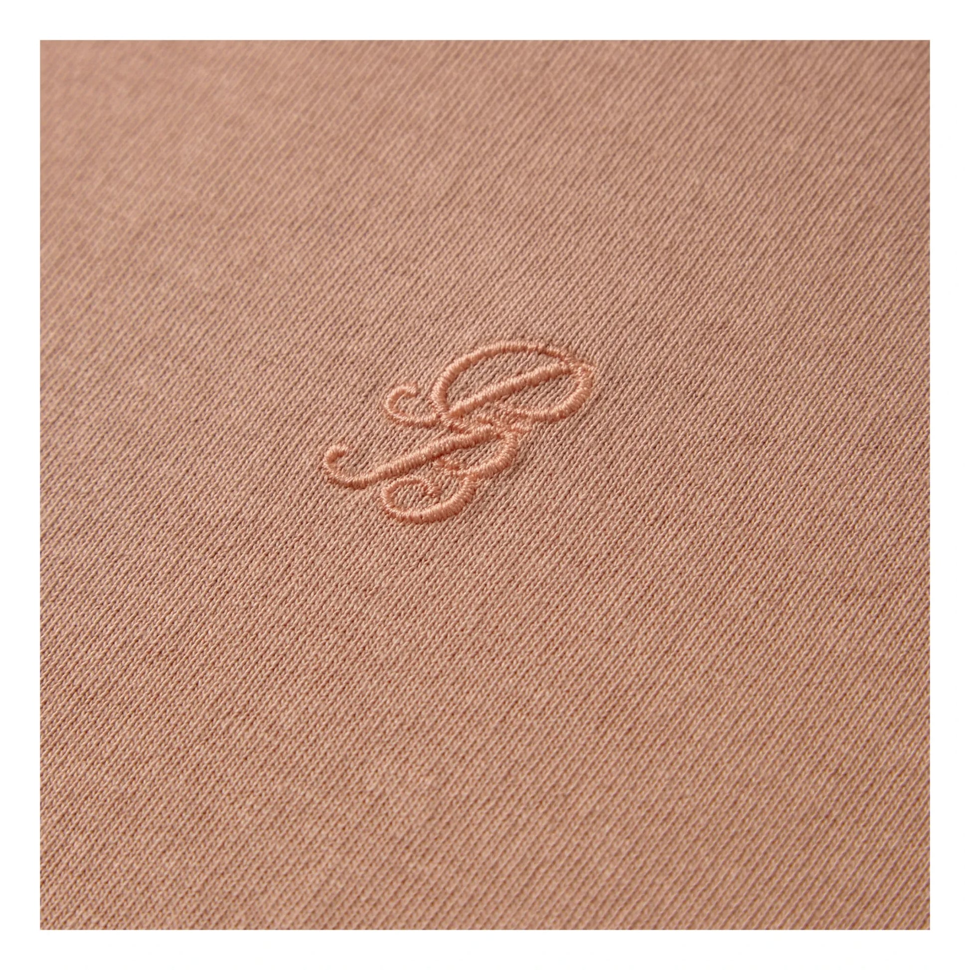 Pompeii - Lobster Monogram T-shirt | Apricot