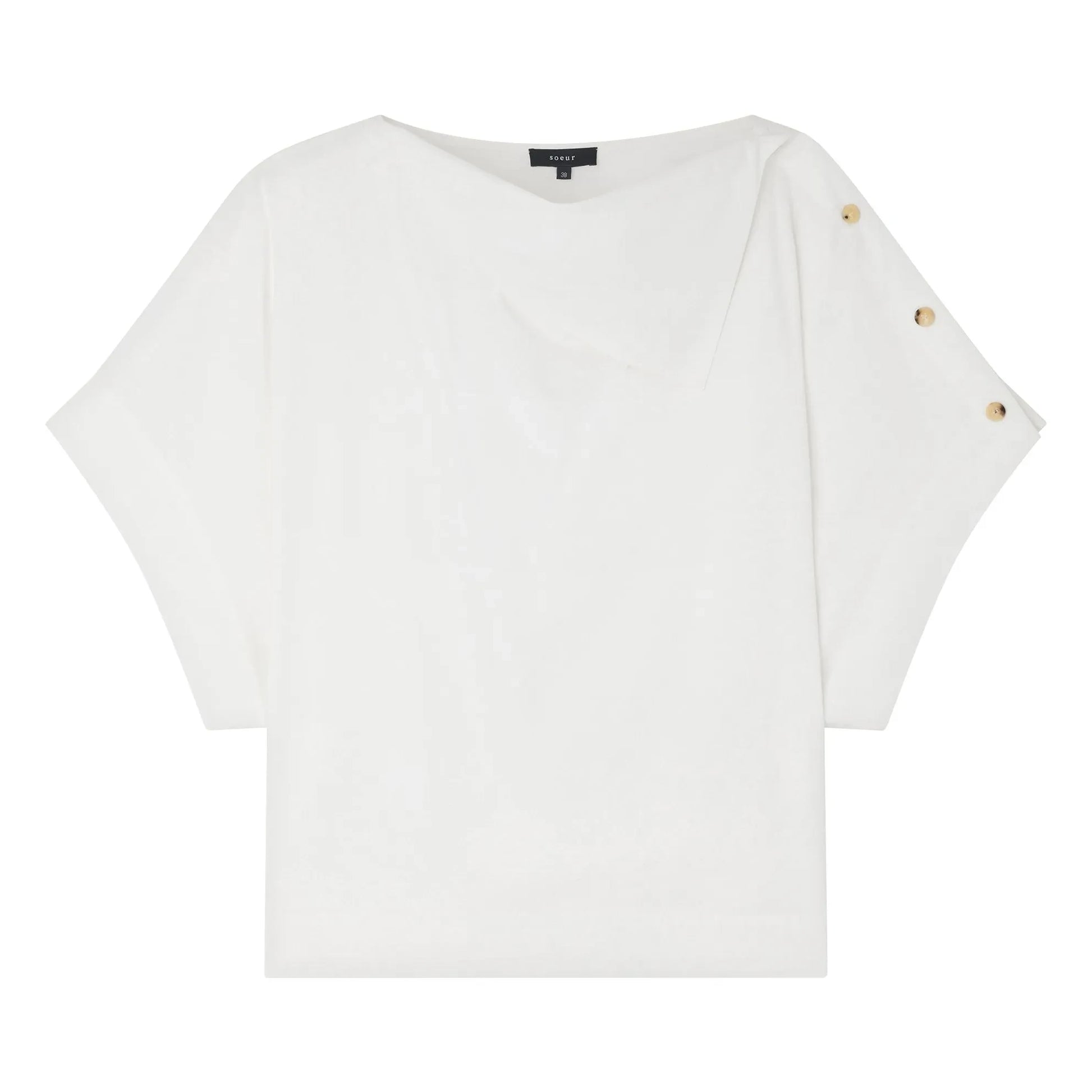 Soeur - Issa Organic Cotton Blouse | Off white
