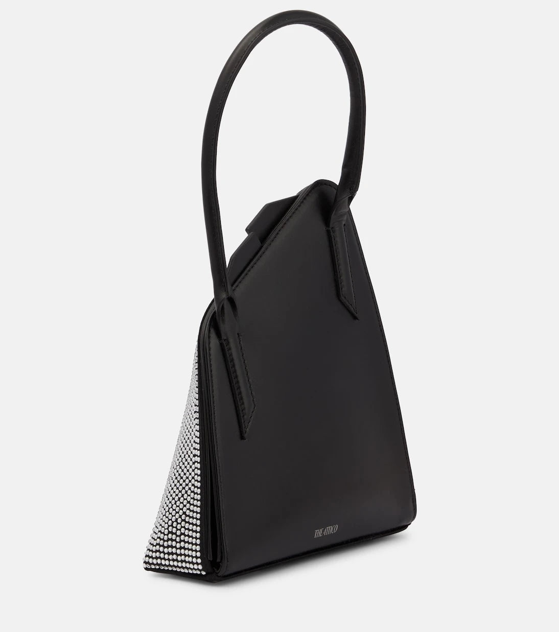 The Attico - Sunset Mini crystal-embellished tote bag