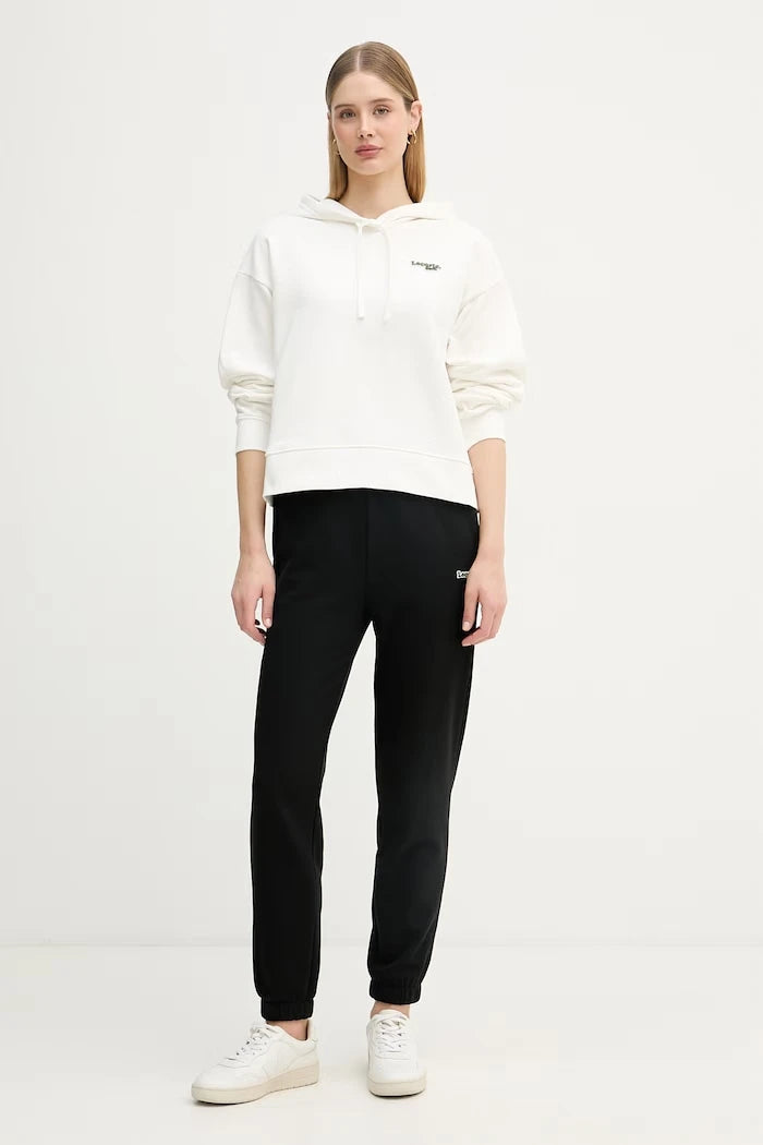 Lacoste суичър с качулка дамски от памук