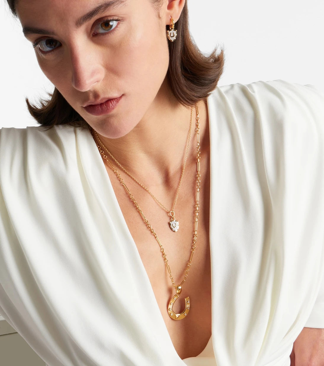 FoundRae - 18kt gold necklace with diamonds