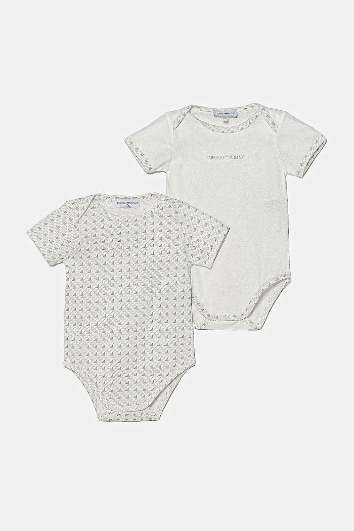 Emporio Armani Pamuk Bebek Body (2 Çift)