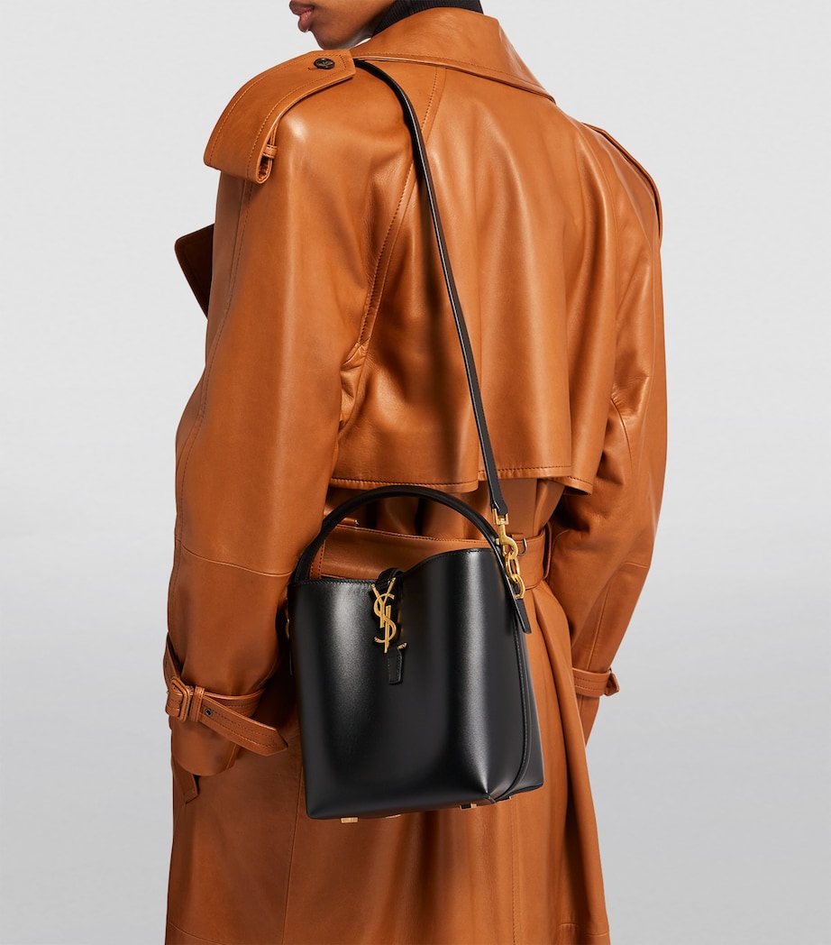 Saint Laurent Black Small Le 37 Bucket Bag