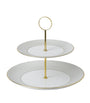 Gio Gold 2-Tier Cake Stand