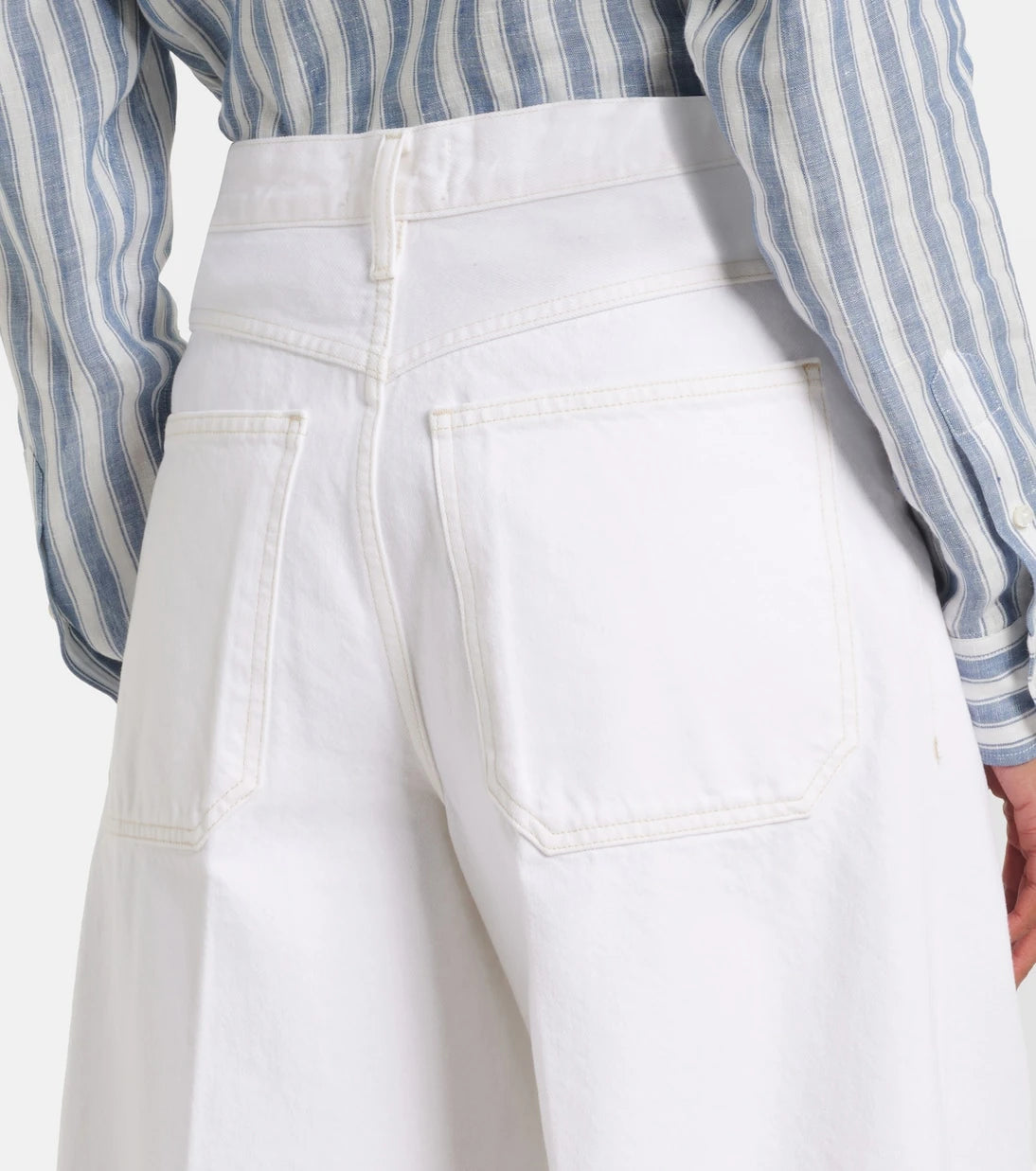Agolde - Nolan denim Bermuda shorts