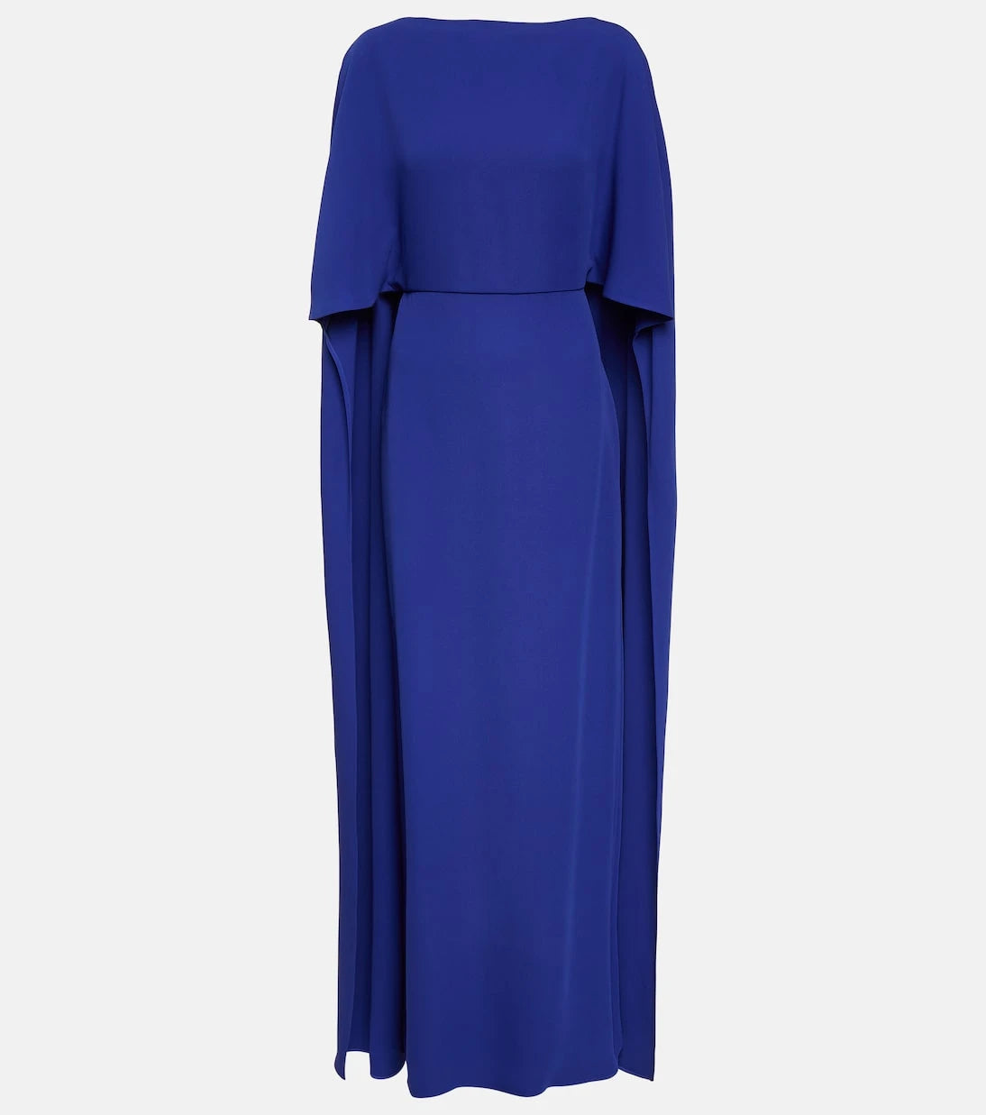 Valentino - Caped silk gown