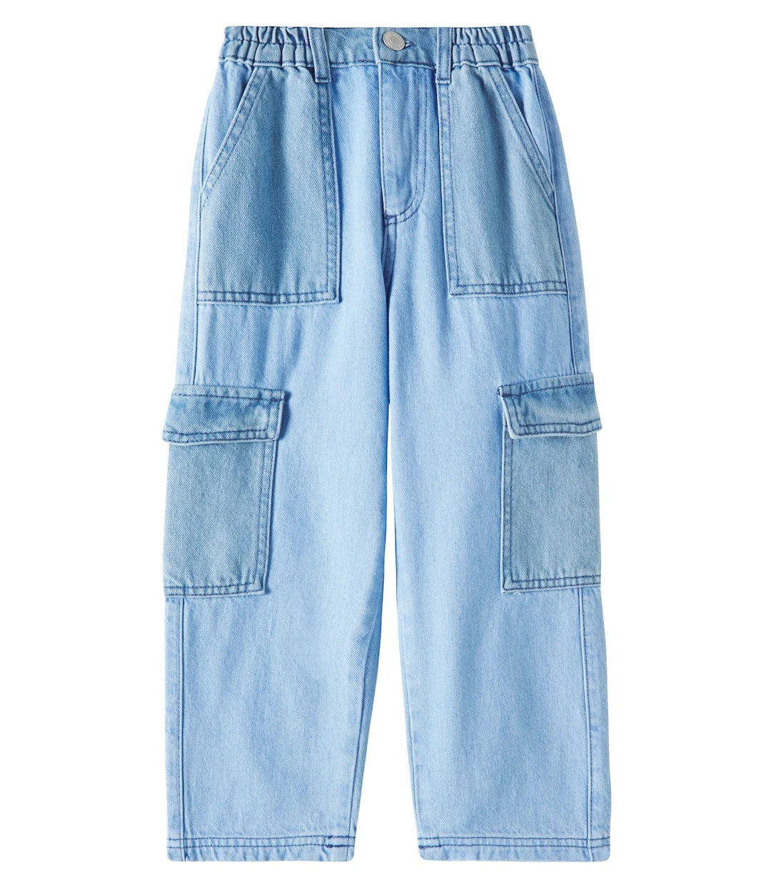 The New Society - Edelssa colorblocked cargo jeans