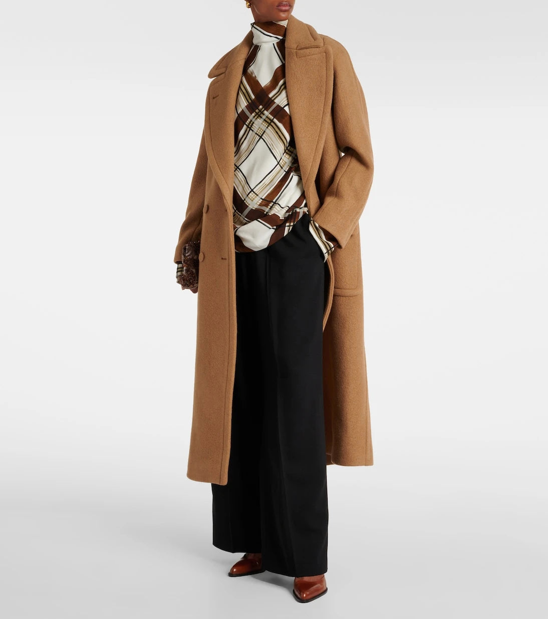 Dries Van Noten - Wool straight pants