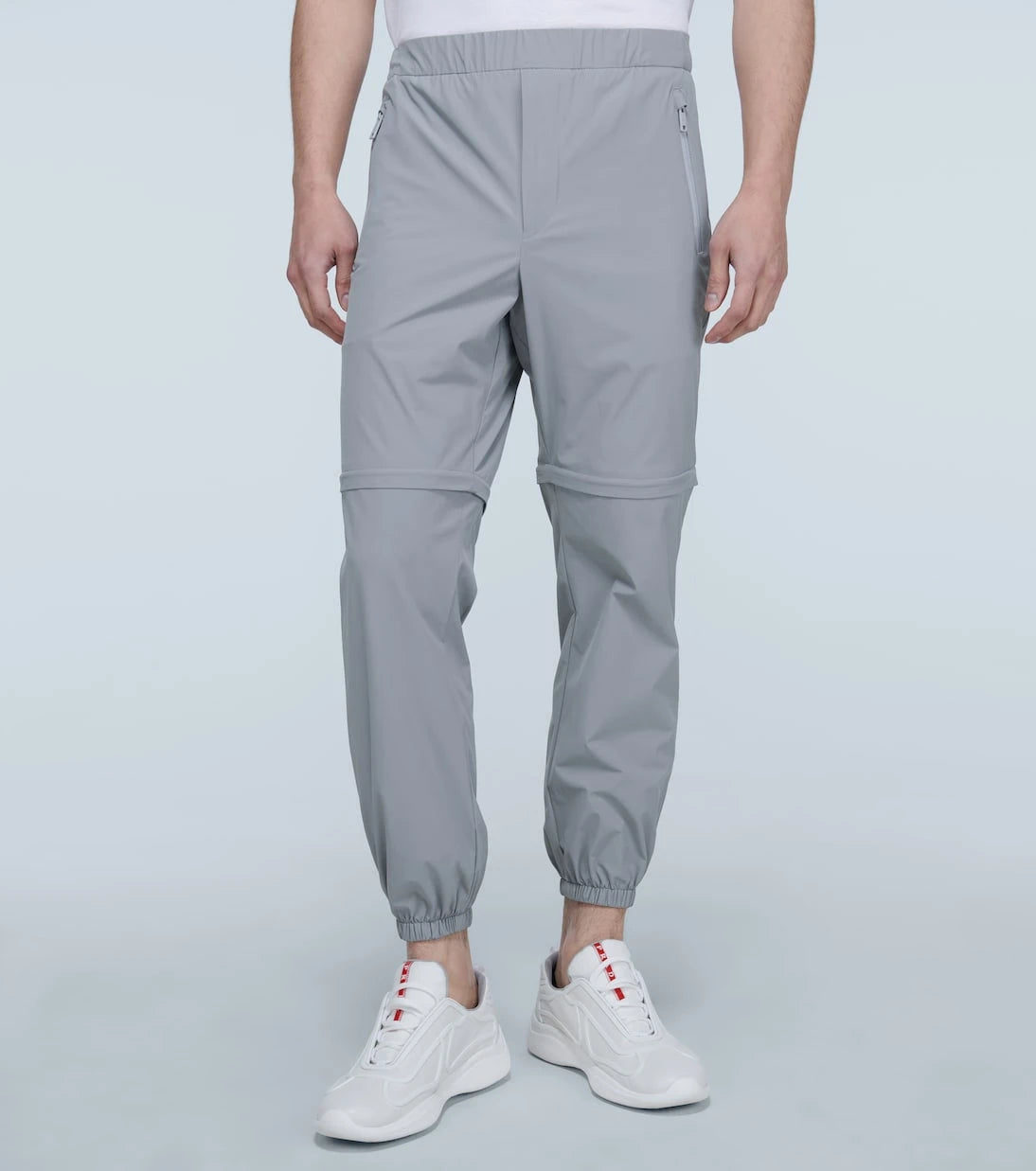 Prada - zip-off stretch pants