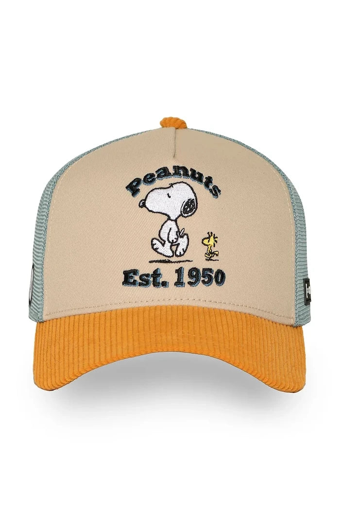 Шапка с козирка Capslab x Peanuts