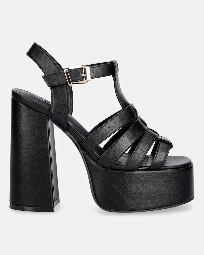 Koi Footwear сандали с дебел ток DBP55
