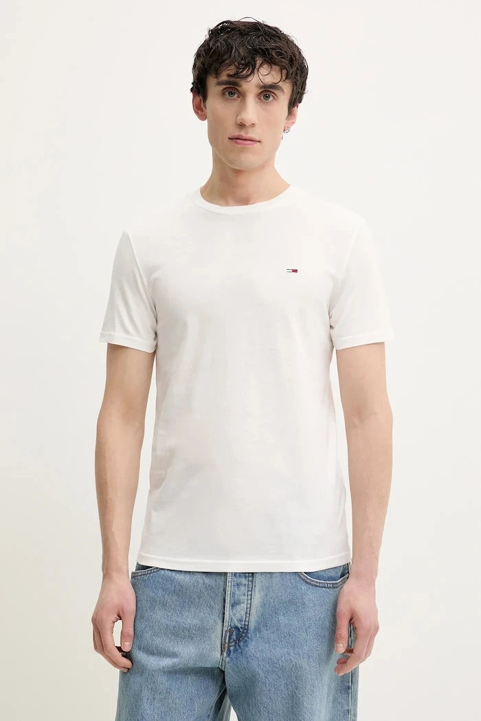 Tommy Jeans basic erkek pamuklu tişört 2'li
