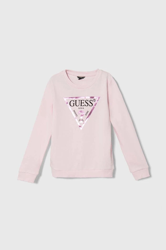 Çocuk Pamuklu Sweatshirt Guess