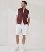 Brunello Cucinelli Cotton Logo Bermuda Shorts