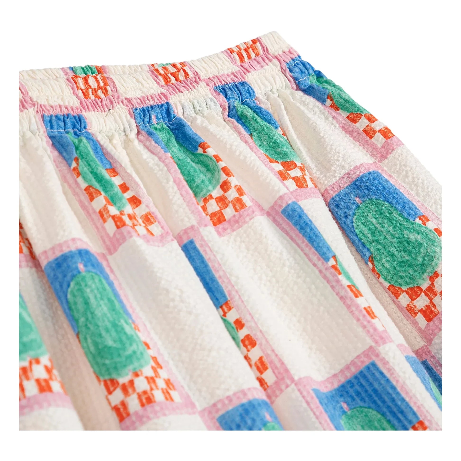 Bobo Choses - Cotton Flared Pear Skirt | Cream