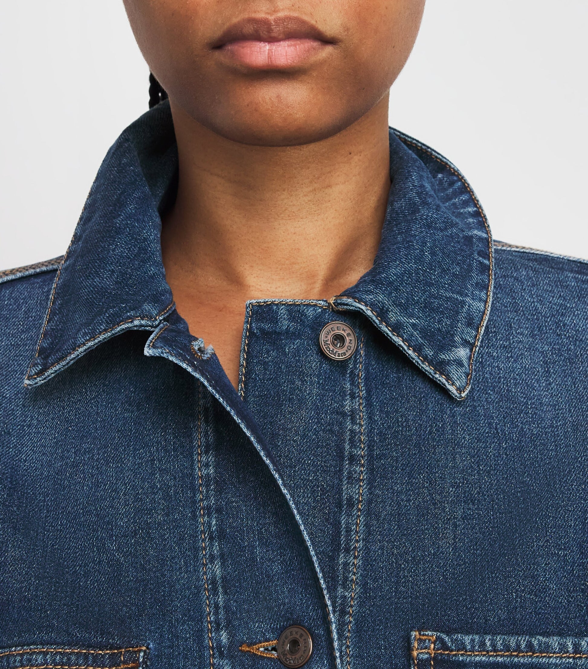 Weekend Max Mara Blue Workwear Denim Jacket
