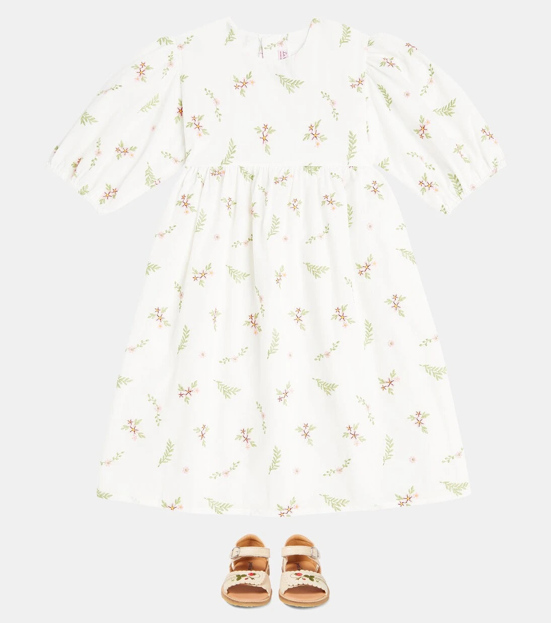 La Coqueta - Dora floral cotton dress