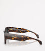 Versace Brown Square Sunglasses