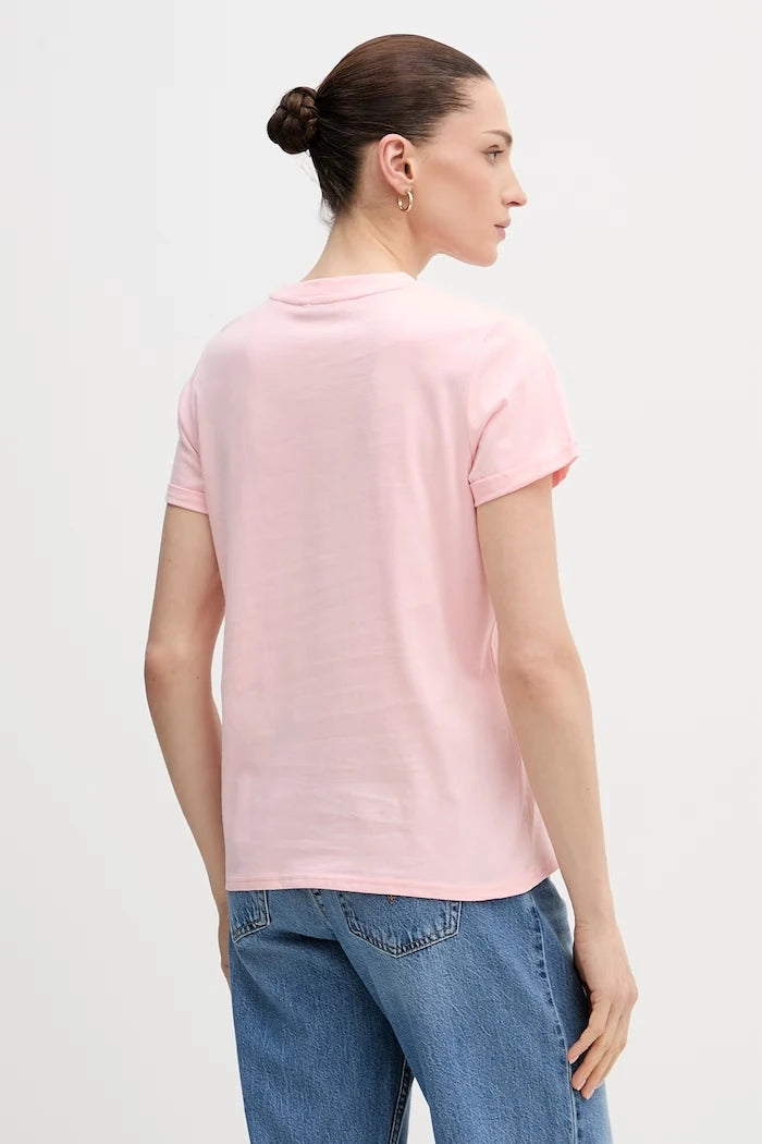 U.S. Polo Assn. тениска дамска от памук CREW NECK
