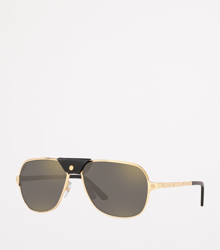 Santos de Cartier Pilot Sunglasses
