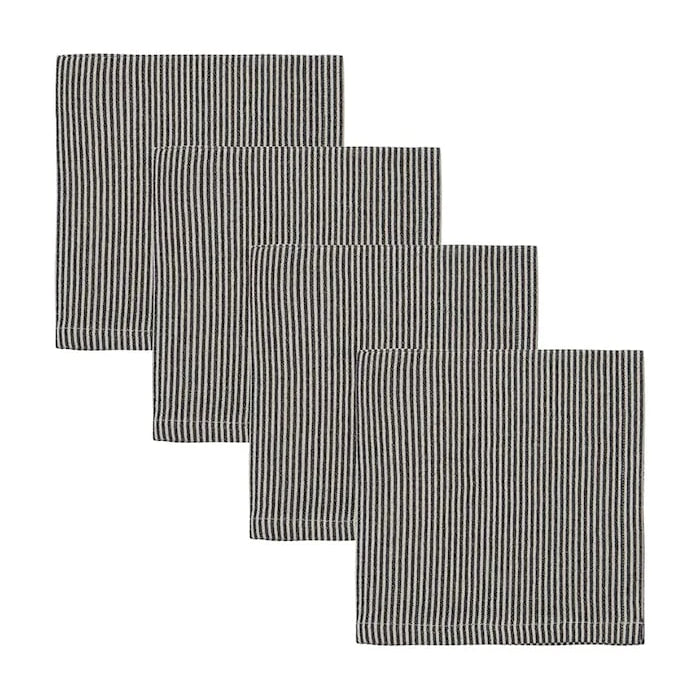 House Doctor HDBlock Pamuklu Peçete Seti 40 x 40 cm (4'lü)
