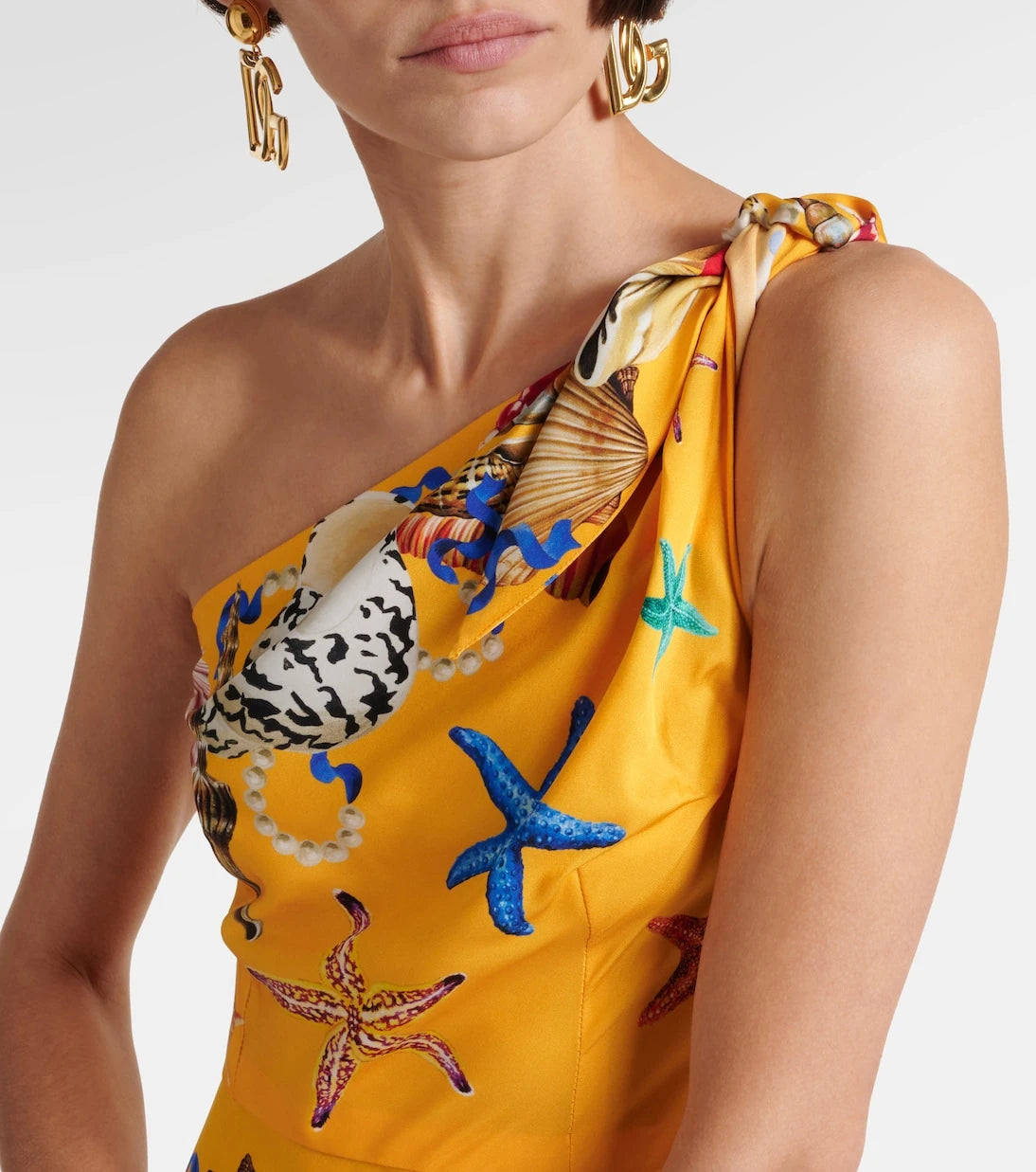 Dolce&Gabbana - Capri printed silk-blend midi dress