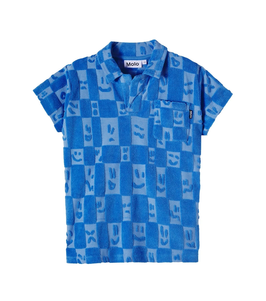 Molo - Randel cotton-blend terry polo shirt