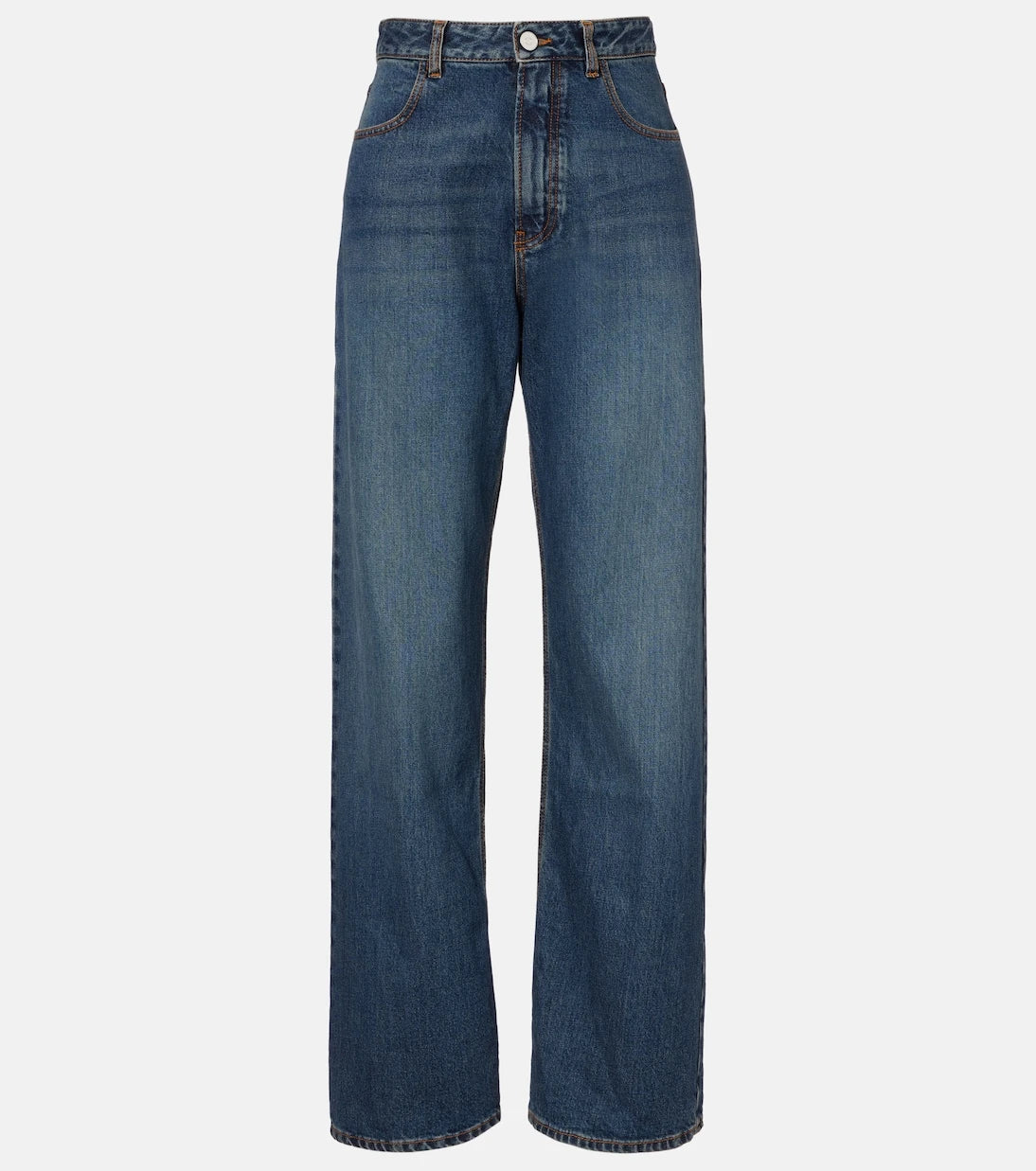 Alaïa - Low-rise straight jeans