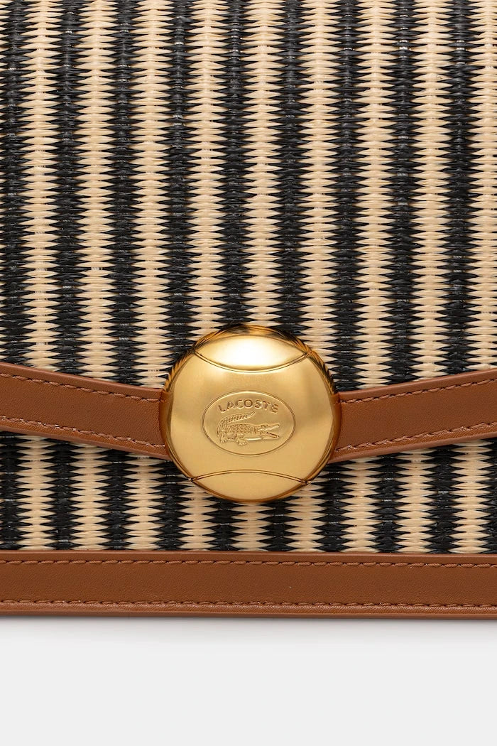 Lacoste сплетена дамска чанта crossbody