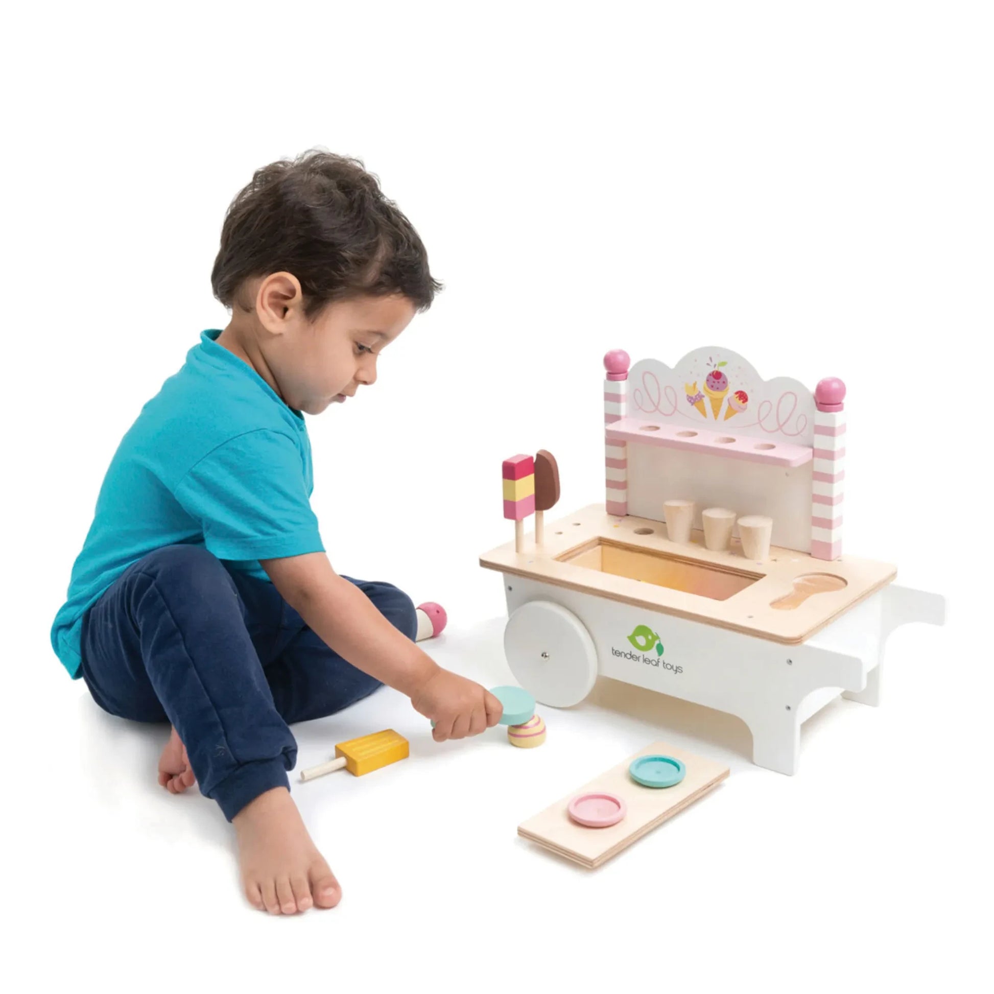 Tender Leaf Toys - Ice Cream Cart