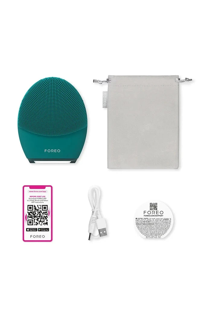 FOREO LUNA 4 Men Erkekler İçin Yüz Cildi Bakımına Yönelik Sesli Yüz Temizleme Fırçası