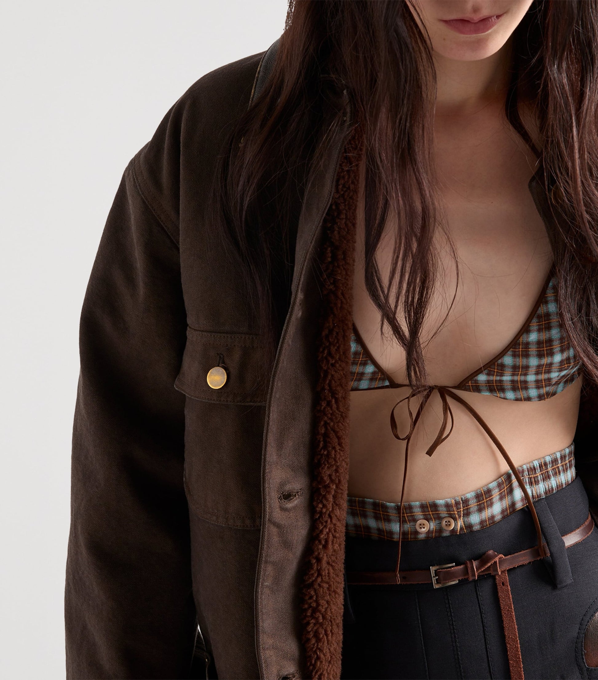 Prada Blue Mohair-Wool Midi Skirt