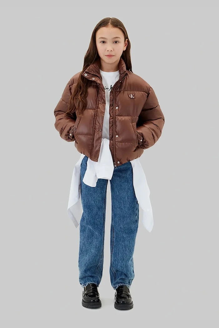 Calvin Klein Jeans капитонирано яке за деца