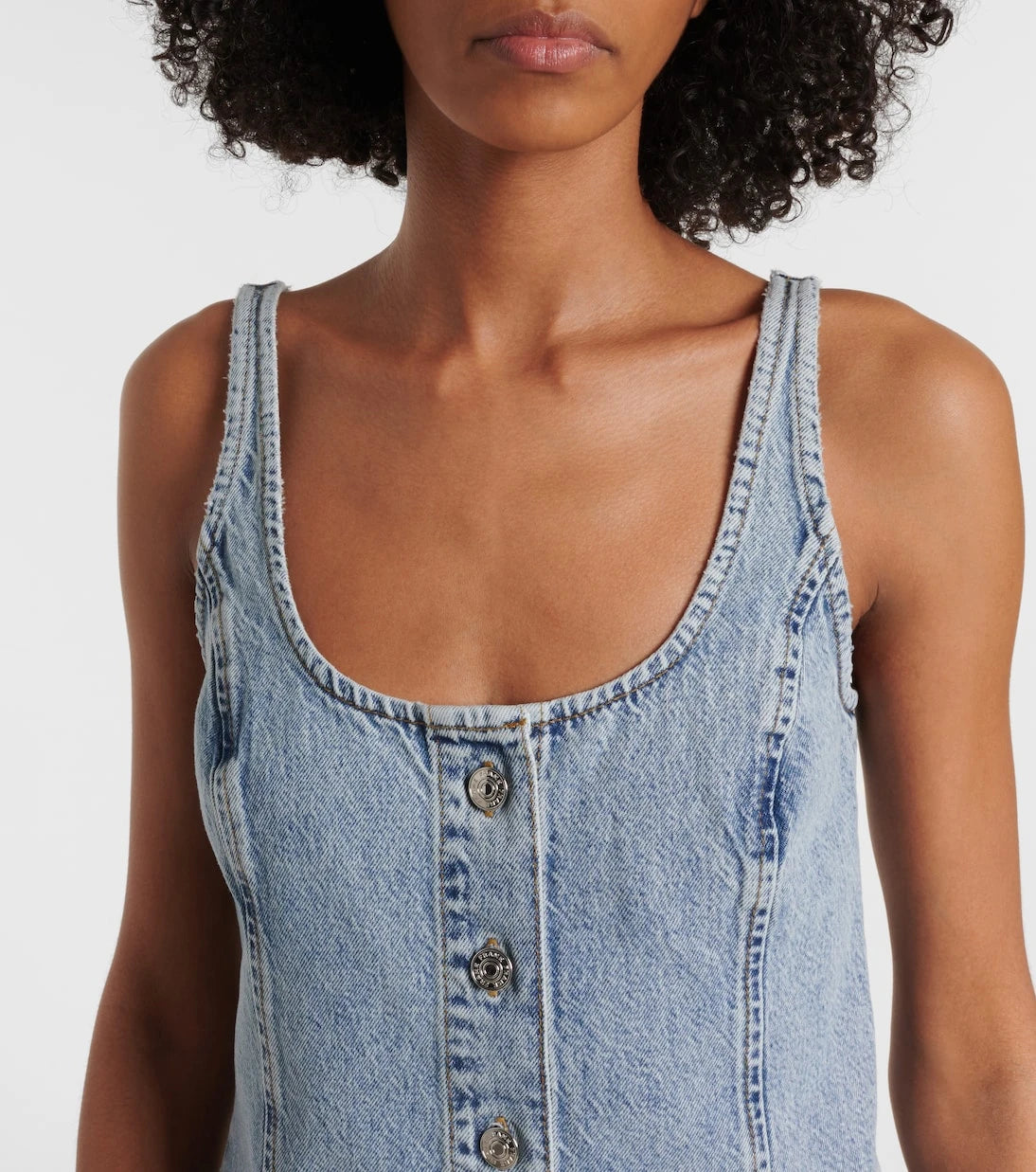 Frame - Denim shift dress