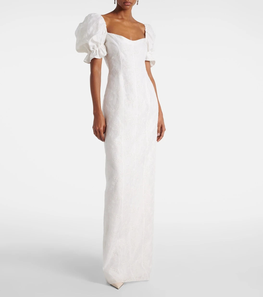 Markarian - Isidore cotton and silk maxi dress