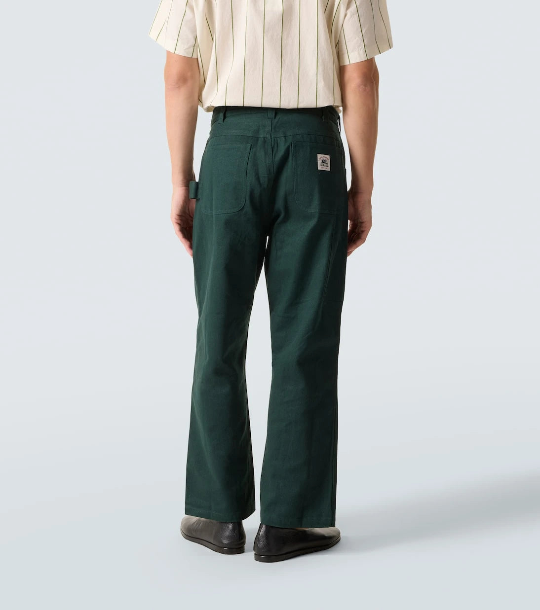 Bode - Knolly Brook cotton twill straight pants