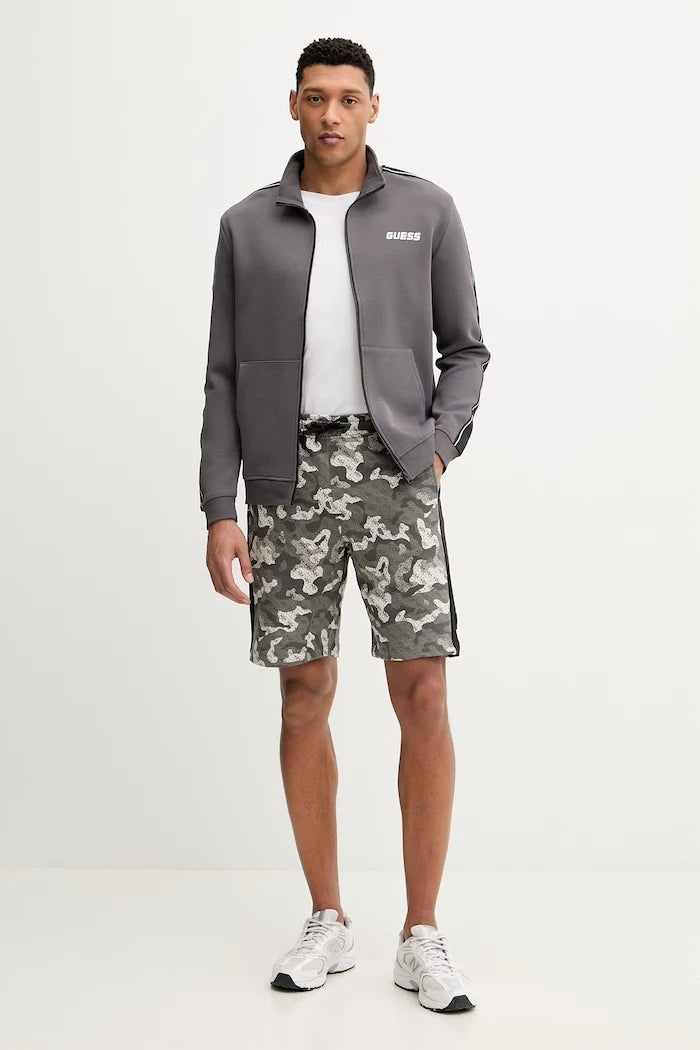 Guess суичър с цип мъжки с памук MICKEY