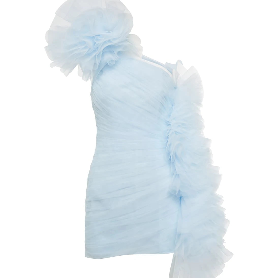 Giambattista Valli - One-shoulder tulle minidress