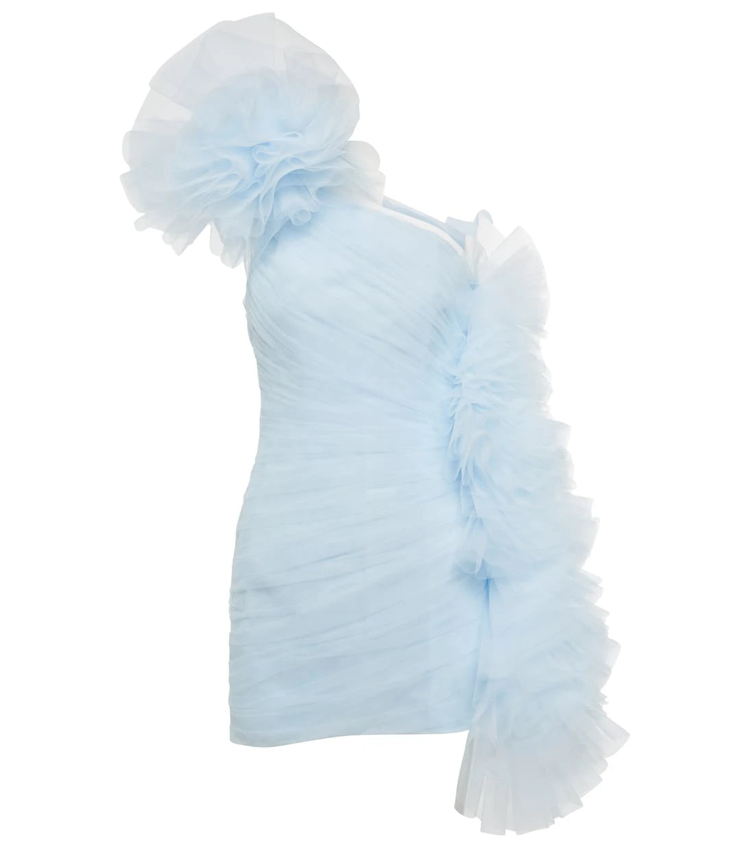 Giambattista Valli - One-shoulder tulle minidress
