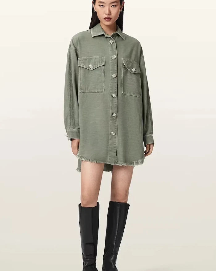 AllSaints лиосел gömlek elbise HETTIE