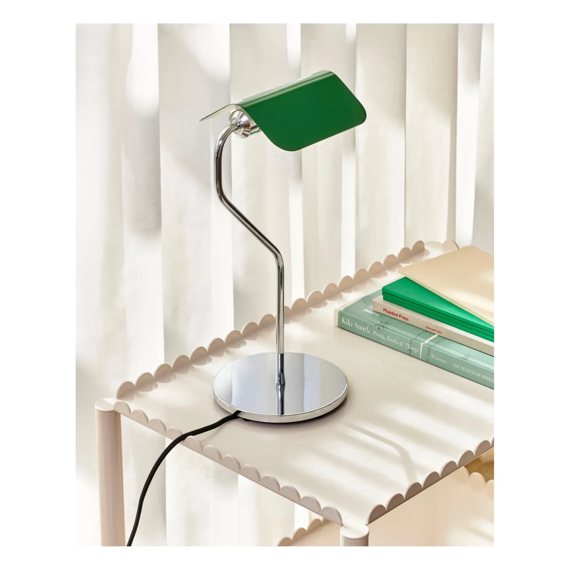 Hay - Apex table lamp | Emerald green