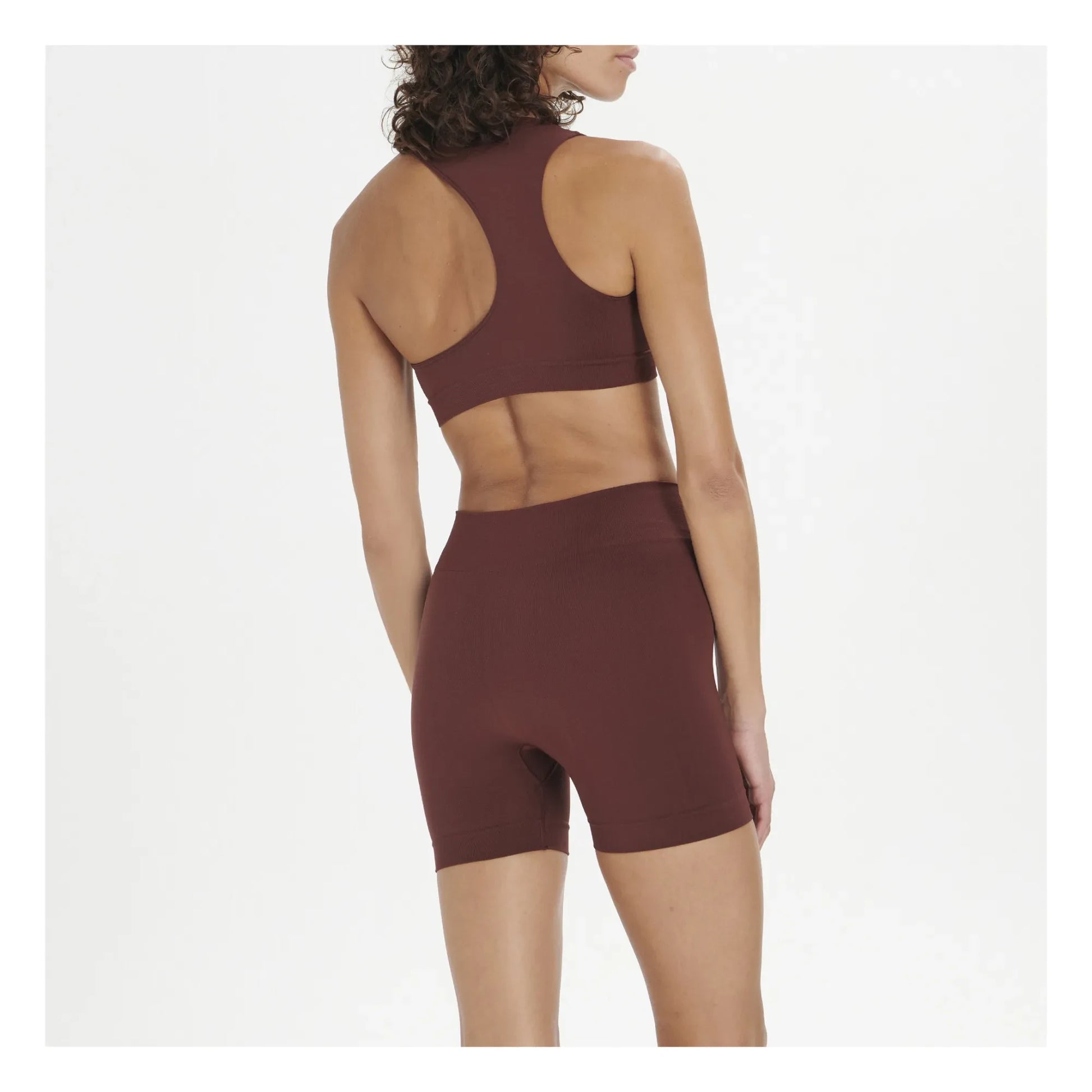 PRISM² - Composed Multifunctional Biker Shorts | Brown