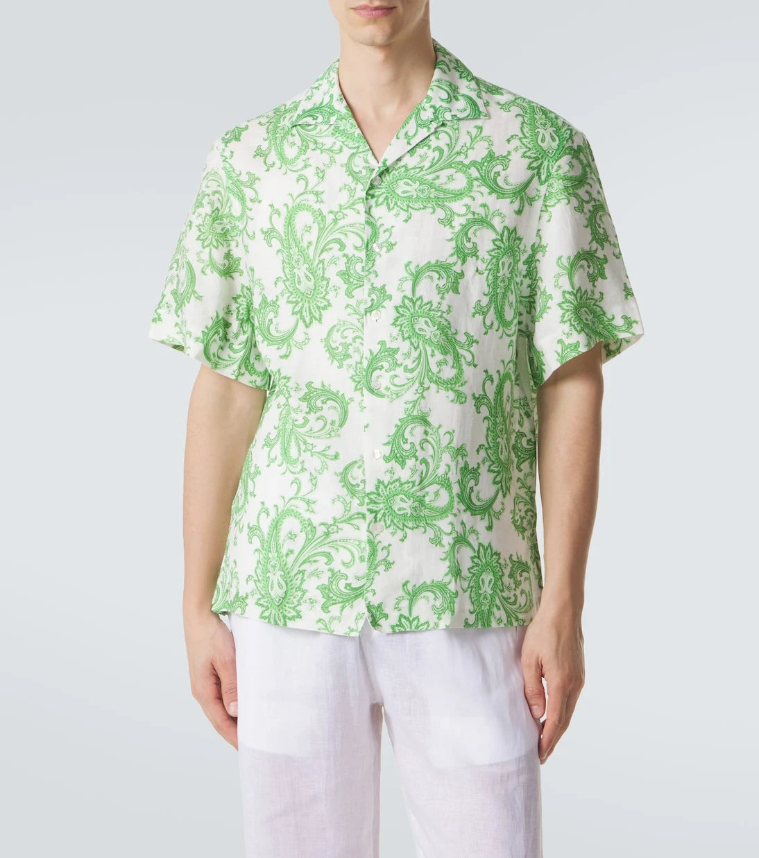 Etro - Paisley linen shirt