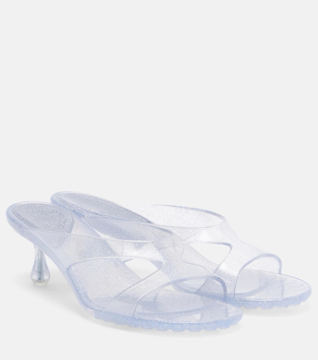 Jimmy Choo - Jelly Drop glitter TPU mules