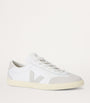Veja White Leather Volley Sneakers