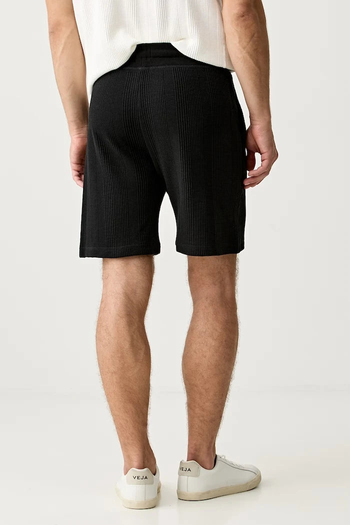 BOSS pamuklu erkek ev şortu Structure Shorts