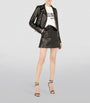 Dolce & Gabbana Multi Leather Biker Jacket