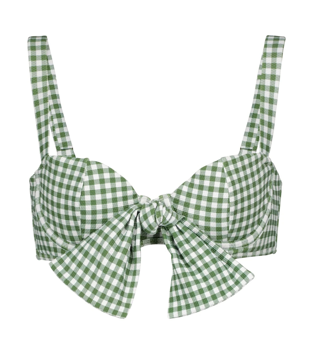 Alexandra Miro - Clara gingham bikini top