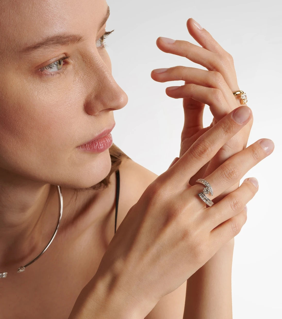 Bucherer Fine Jewellery - Inner Fire 18kt white gold ring with diamonds